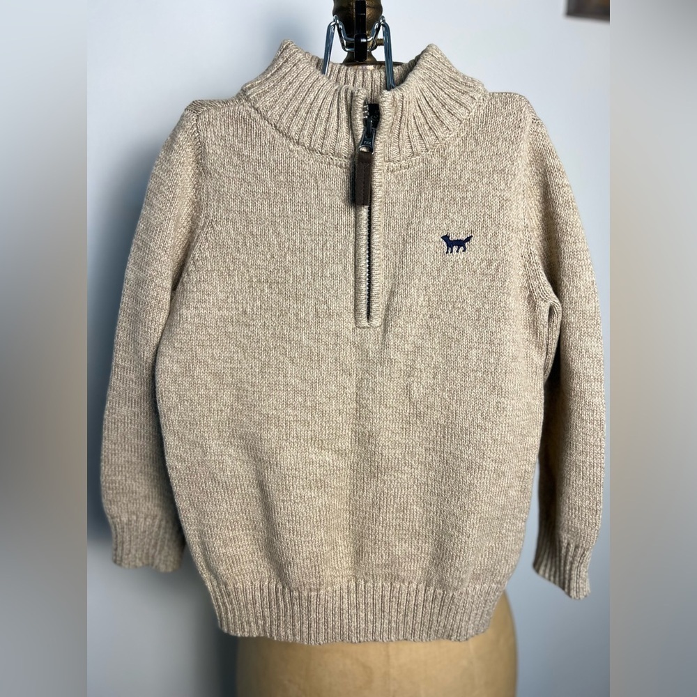 Carter’s boys cotton pullover sweater size 4